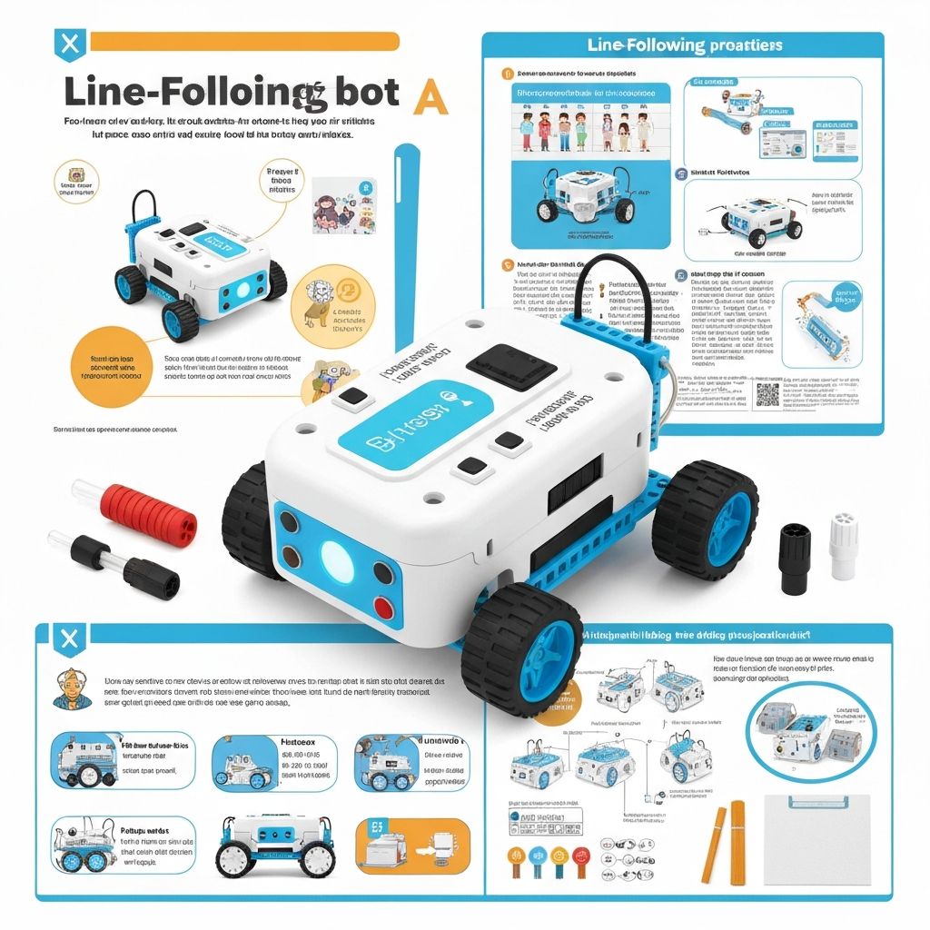 Kit Robô Seguidor de Linha